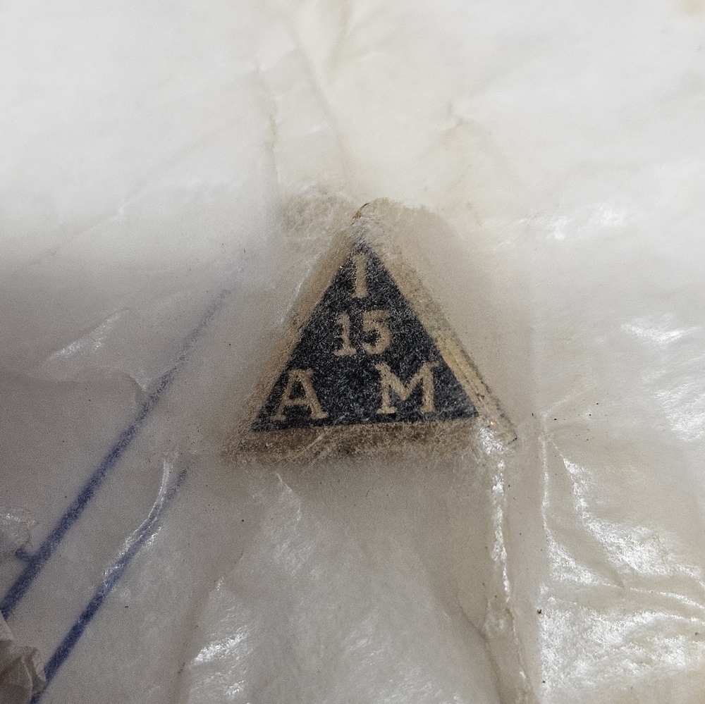 Machinists Union 15 Year Service IAM Screw back & Butterfly Clutch Lapel Pins